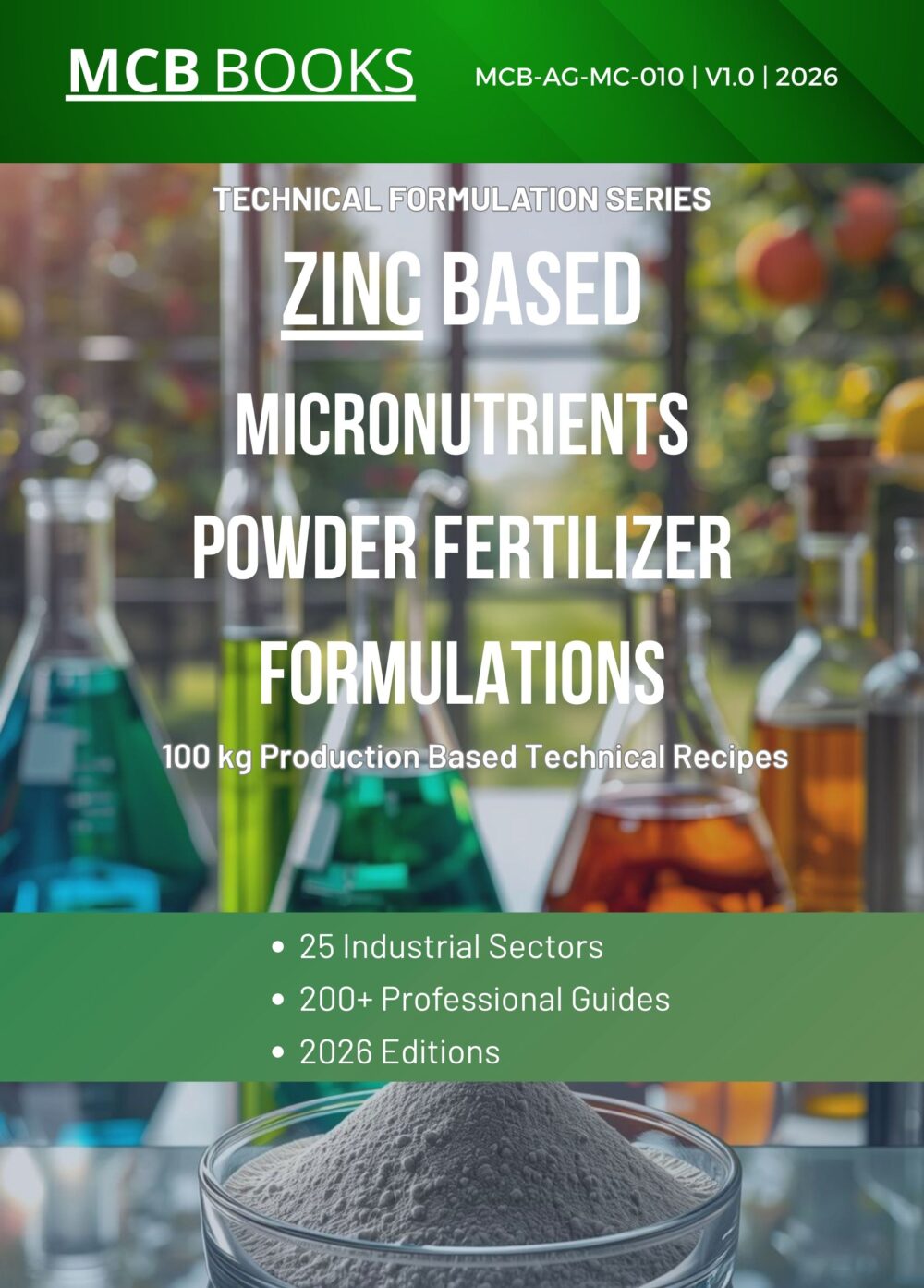 ZINC BASED MICRONUTRIENTS POWDER FERTILIZERS FORMULATIONS AND PRODUCTION PROCESS