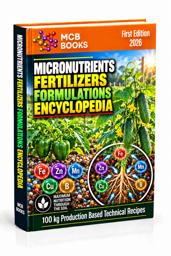 MICRONUTRIENTS FERTILIZERS FORMULATIONS ENCYCLOPEDIA | Manufacturing Guide for Micronutrients Fertilizers