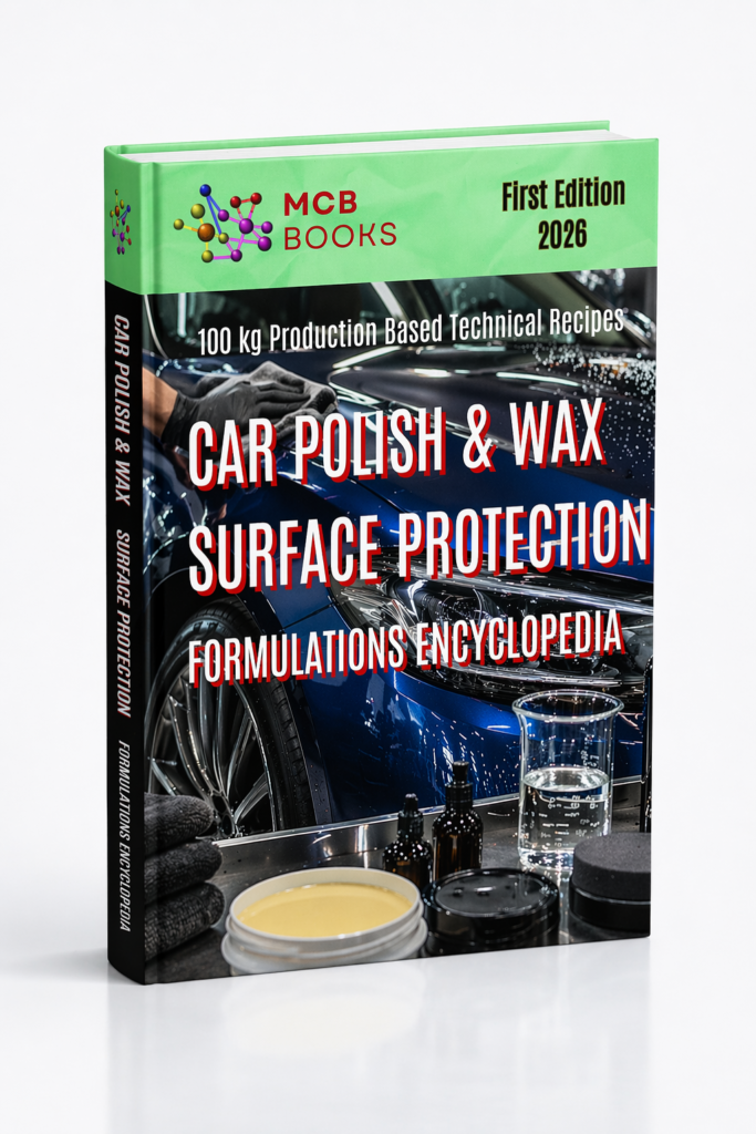CAR POLISH and WAX SURFACE PROTECTION FORMULATIONS ENCYCLOPEDIA