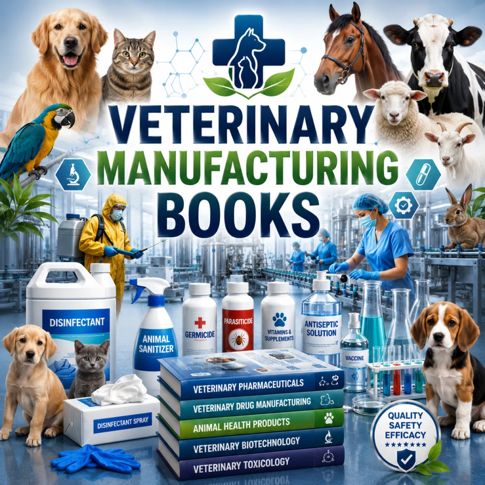 VETERINARY MANUFACTURING BOOKS