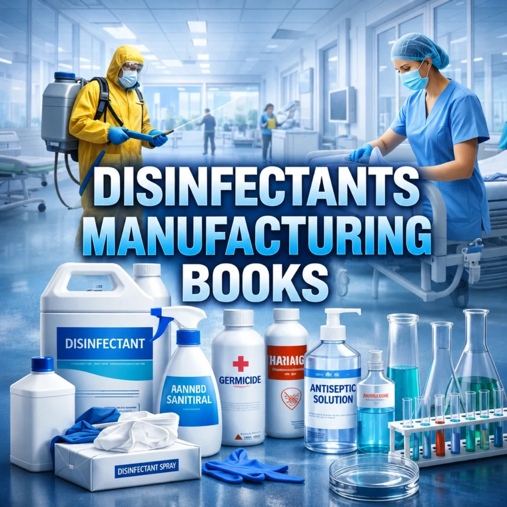 DISINFECTANTS MANUFACTURING BOOKS