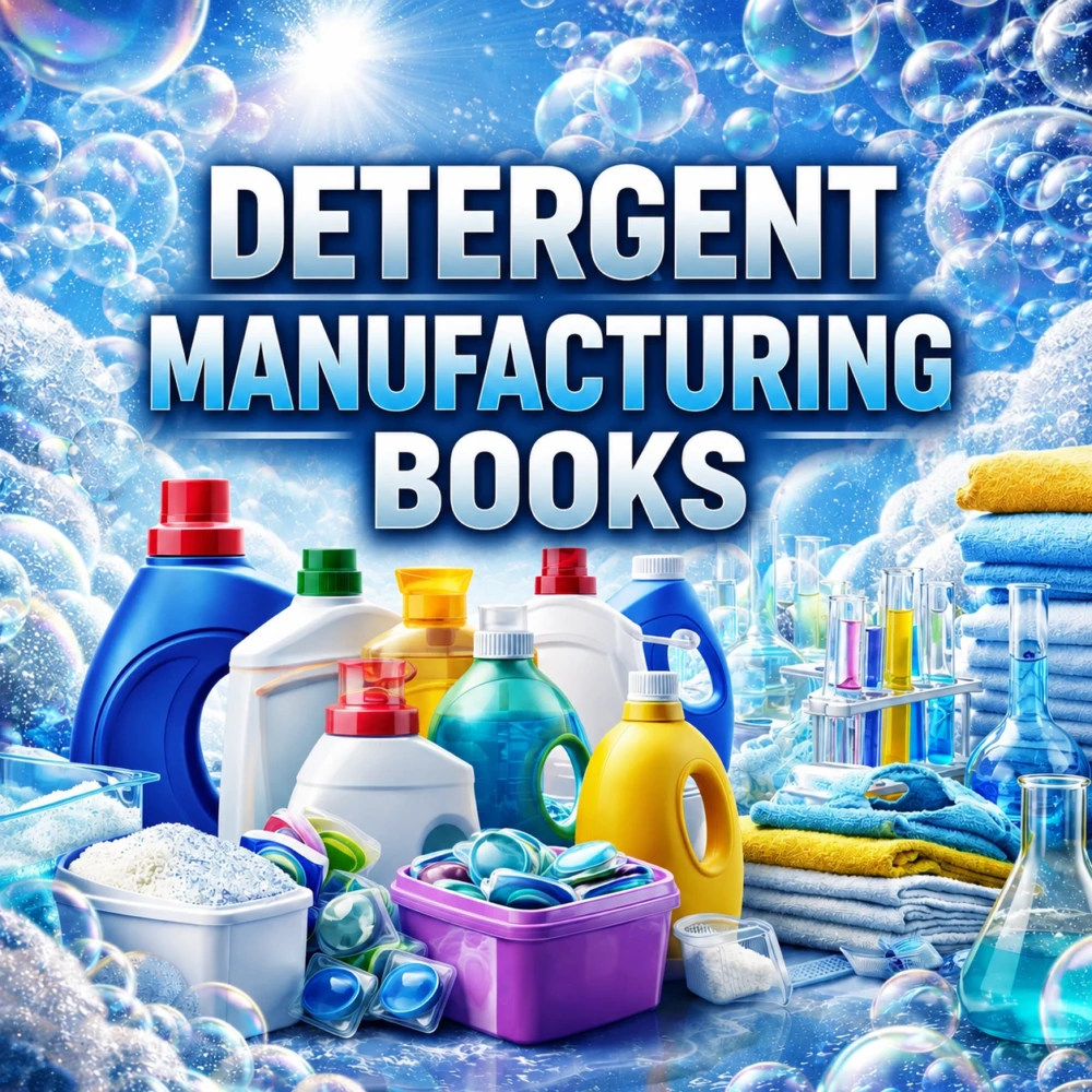 DETERGENT MANUFACTURING BOOKS