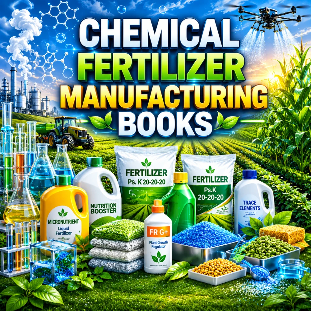 CHEMICAL FERTILIZER MANUFACTURING BOOKS