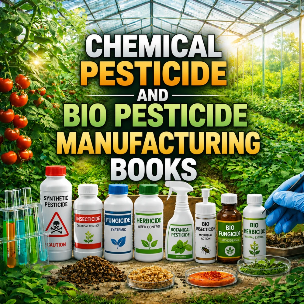 CHEMICAL PESTICIDE AND BIO PESTICIDE MANUFACTURING BOOKS