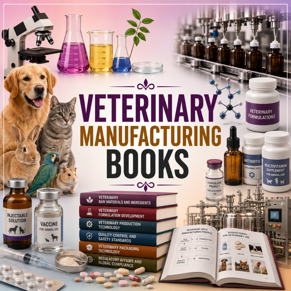 VETERINARY MANUFACTURING BOOKS