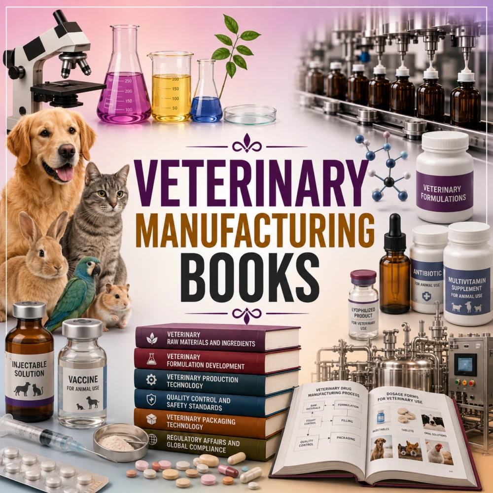 VETERINARY MANUFACTURING BOOKS