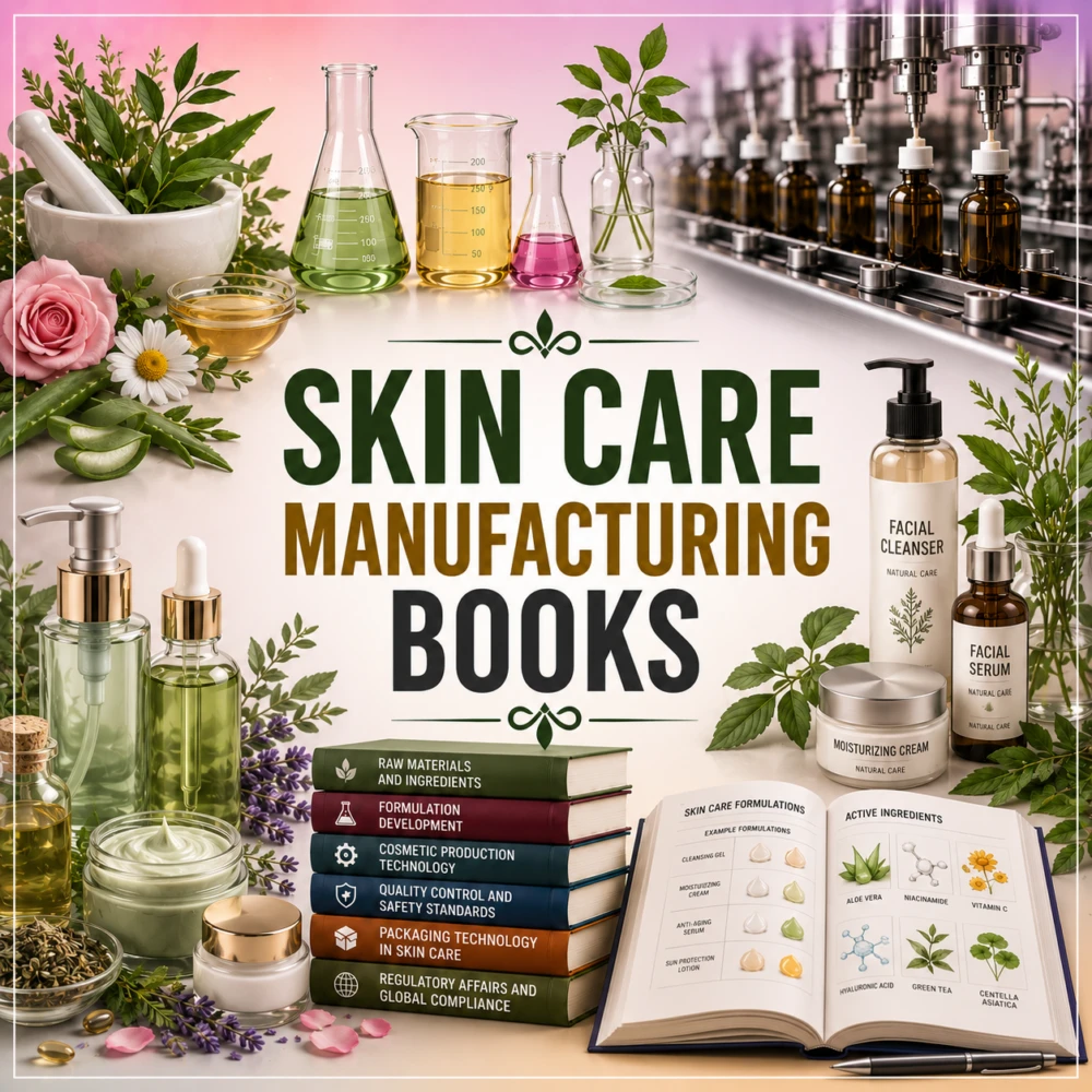 SKIN CARE MANUFACTURING BOOKS