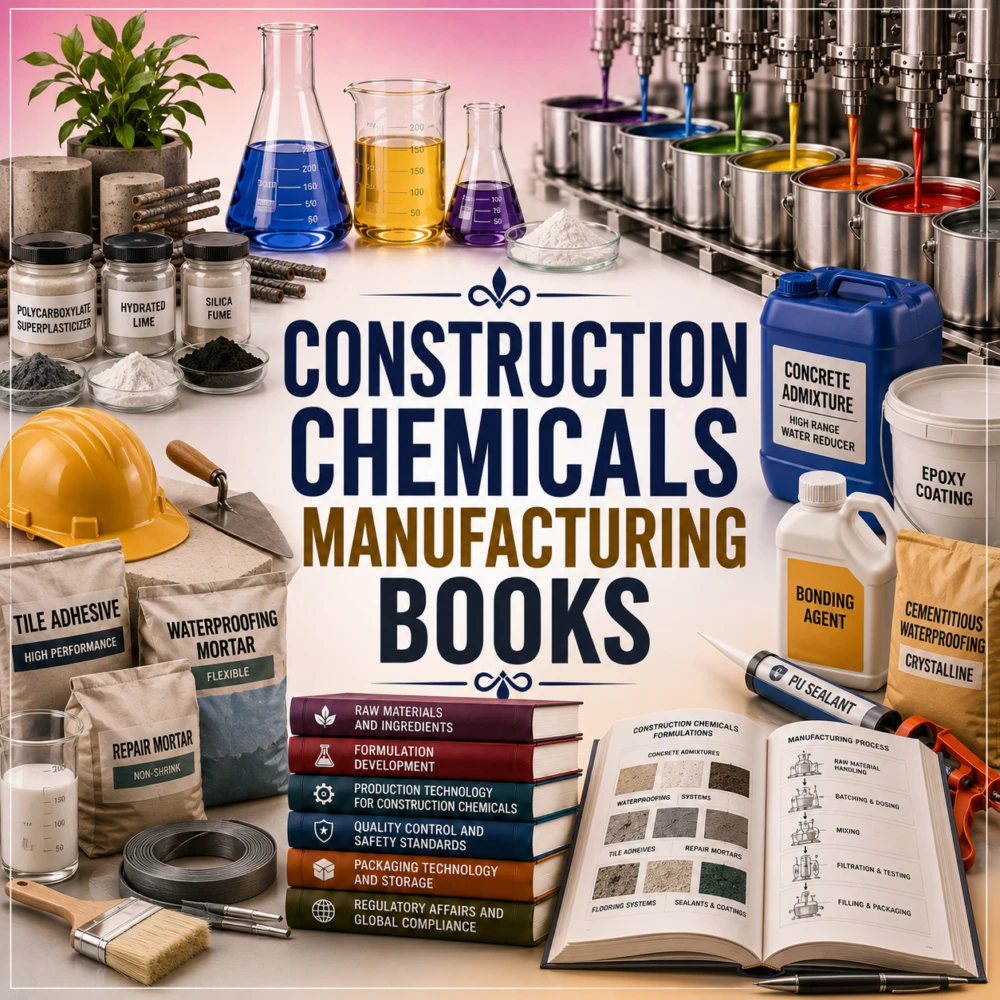 CONSTRUCTION CHEMICALS MANUFACTURING BOOKS