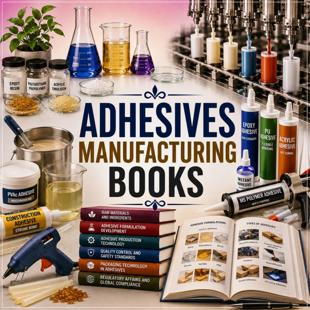 ADHESIVES MANUFACTURING BOOKS