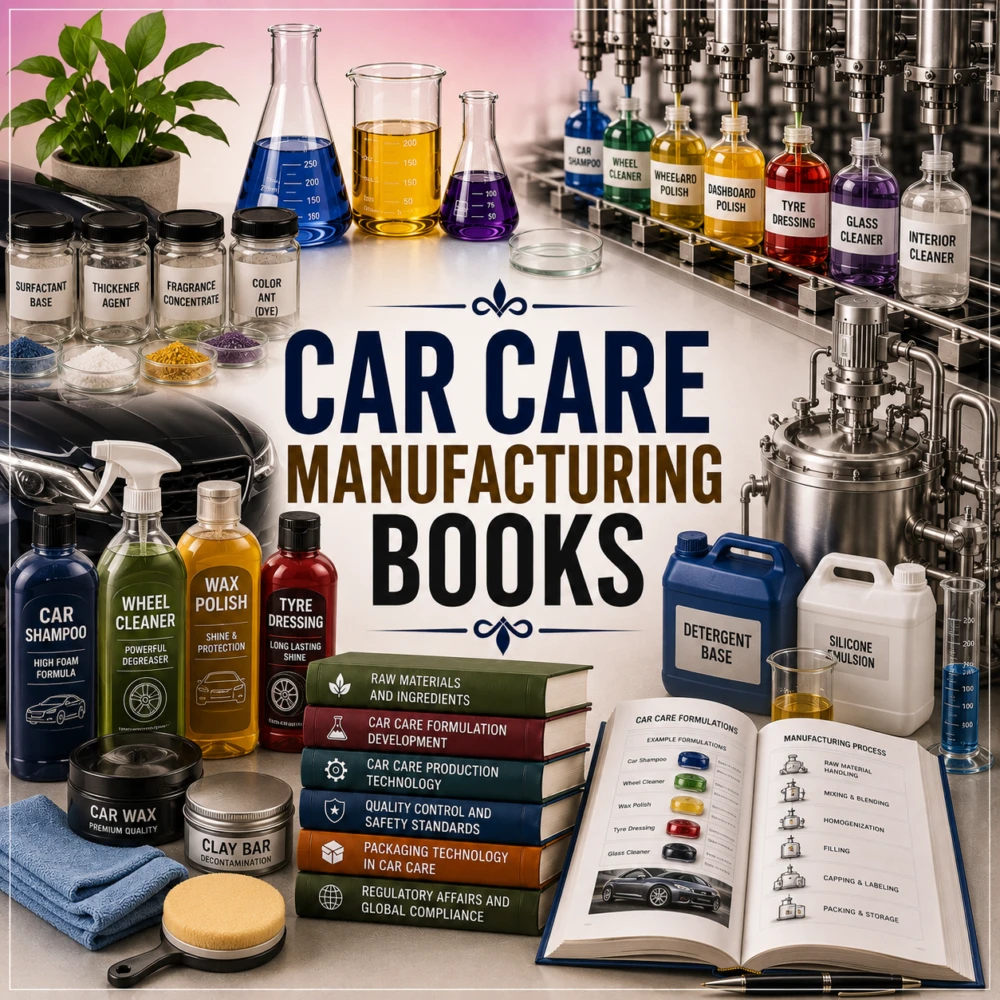 CAR CARE MANUFACTURING BOOKS