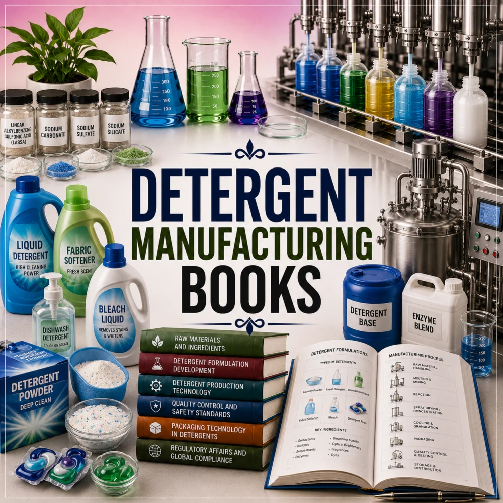 DETERGENT MANUFACTURING BOOKS