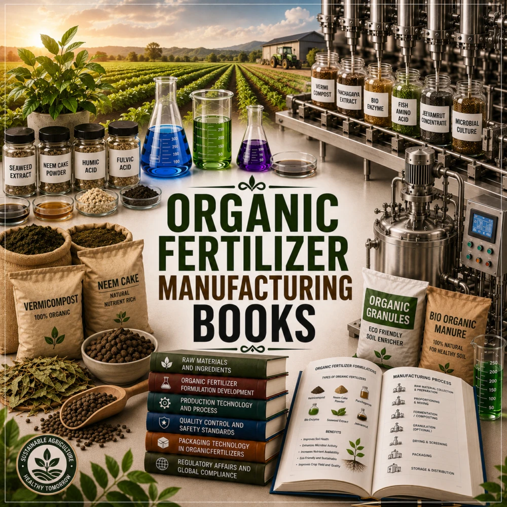 ORGANIC FERTILIZER MANUFACTURING BOOKS
