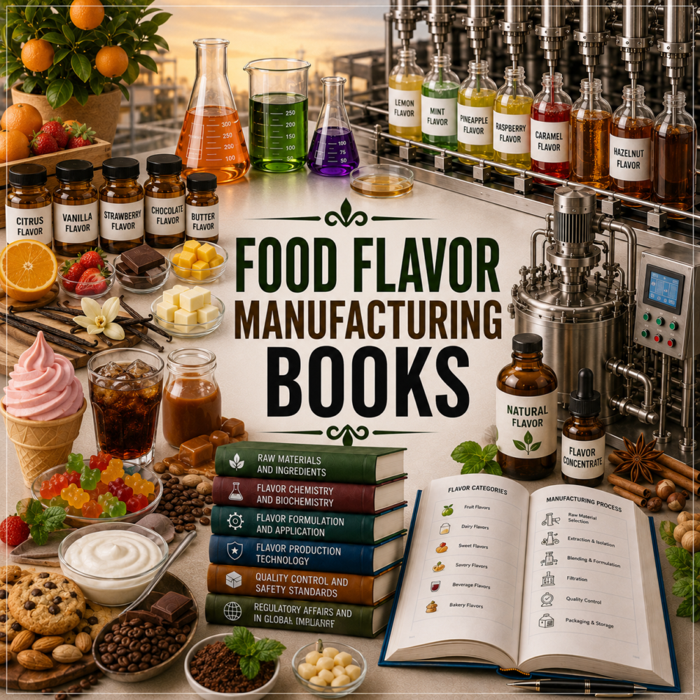FOOD FLAVOR MANUFACTURING BOOKS
