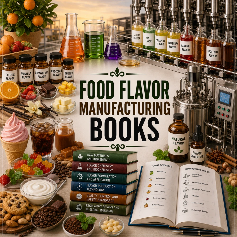 FOOD FLAVOR MANUFACTURING BOOKS