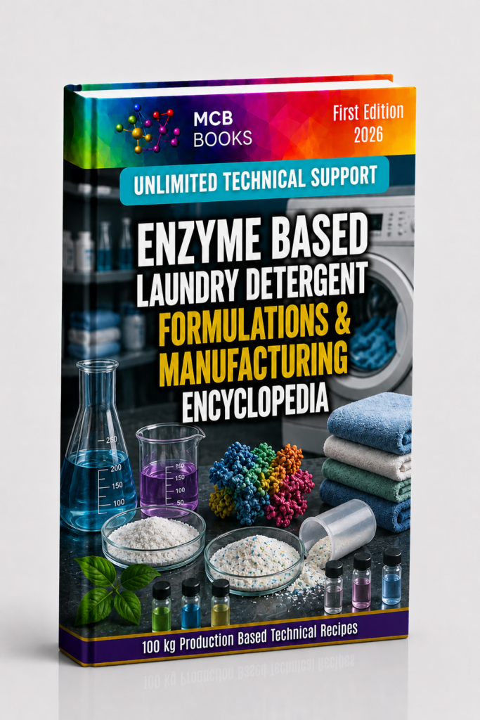 ENZYME BASED LAUNDRY DETERGENT FORMULATIONS&MANUFACTURING ENCYCLOPEDIA