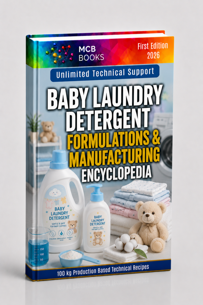 BABY LAUNDRY DETERGENT FORMULATIONS & MANUFACTURING ENCYCLOPEDIA