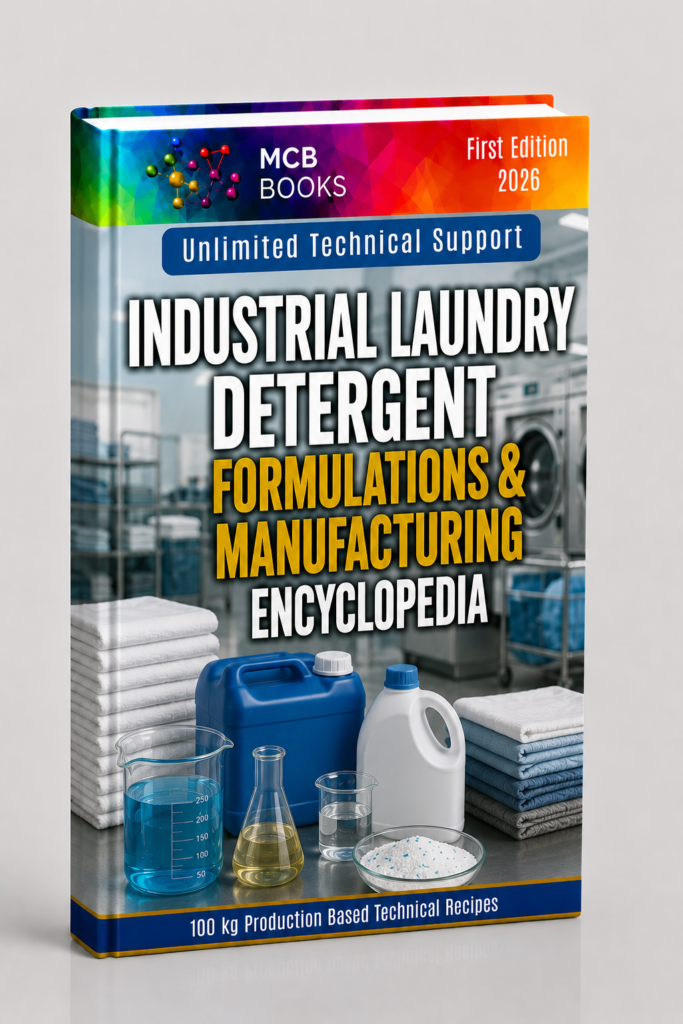 INDUSTRIAL LAUNDRY DETERGENT FORMULATIONS & MANUFACTURING ENCYCLOPEDIA