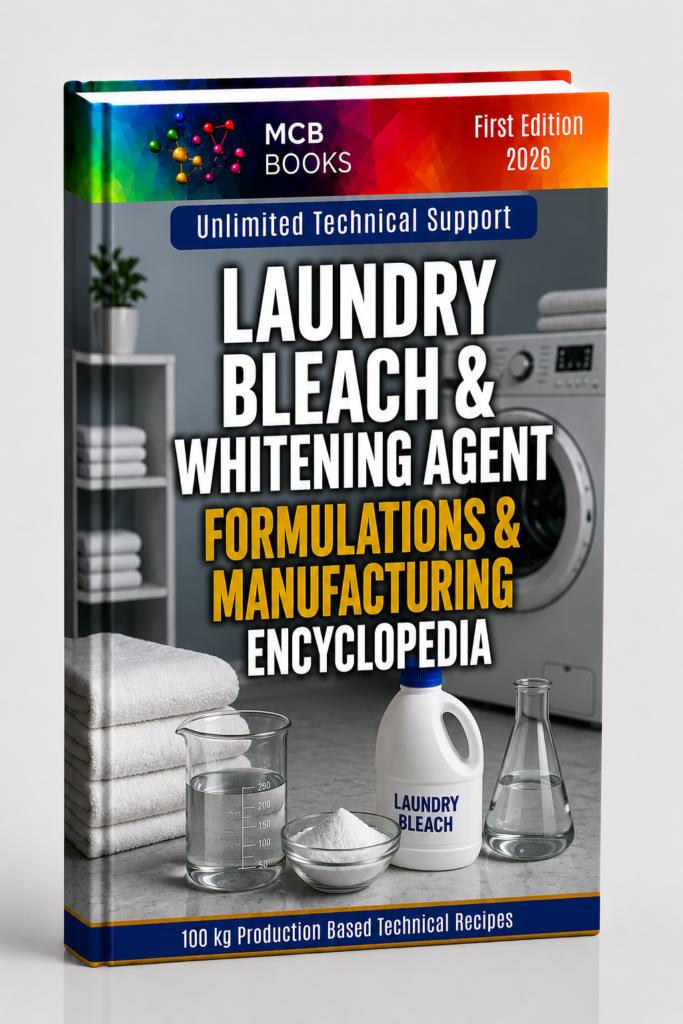 LAUNDRY BLEACH & WHITENING AGENT FORMULATIONS & MANUFACTURING ENCYCLOPEDIA