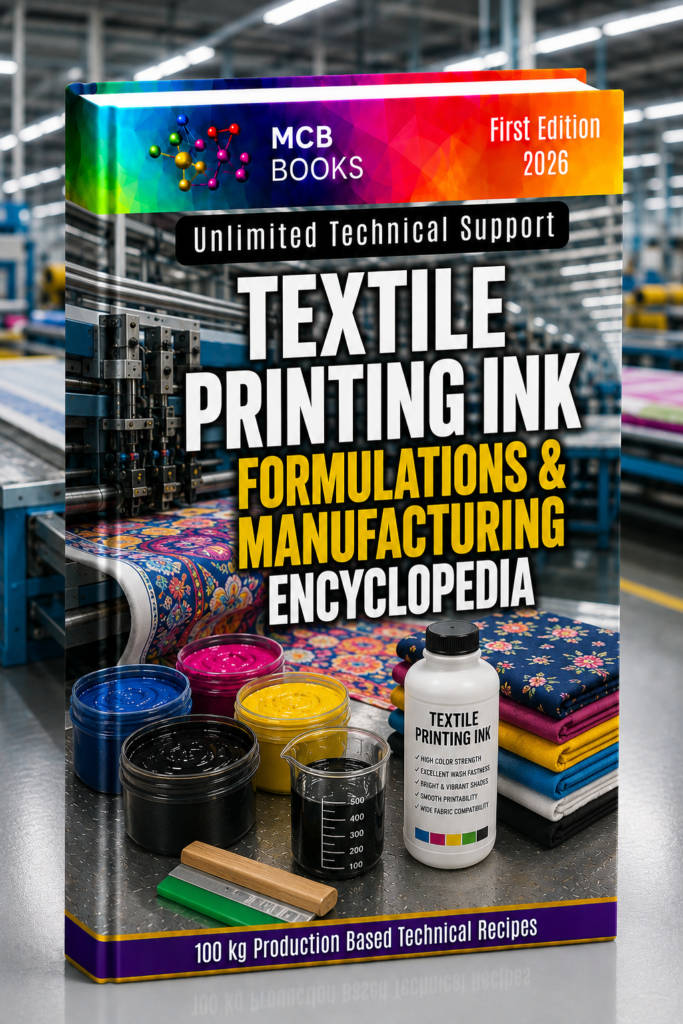 TEXTILE PRINTING INK FORMULATIONS & MANUFACTURING ENCYCLOPEDIA