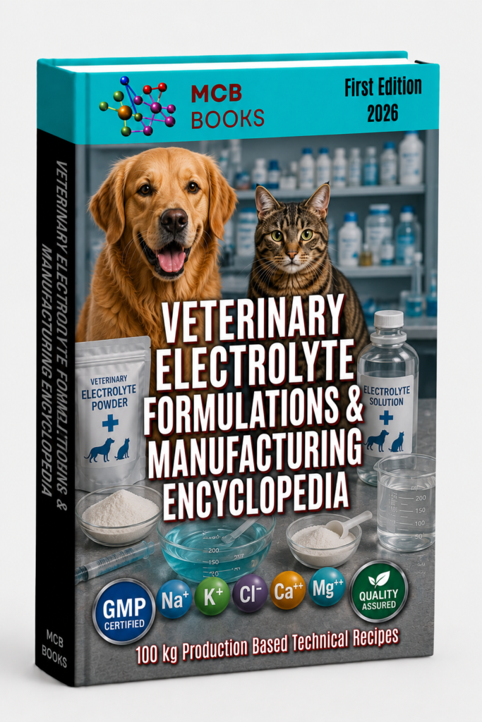 VETERINARY ELECTROLYTE FORMULATIONS & MANUFACTURING ENCYCLOPEDIA
