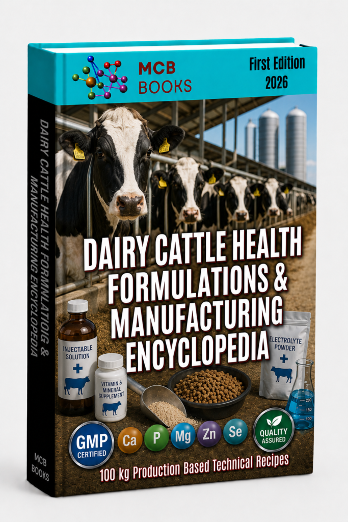 DAIRY CATTLE HEALTH FORMULATIONS & MANUFACTURING ENCYCLOPEDIA
