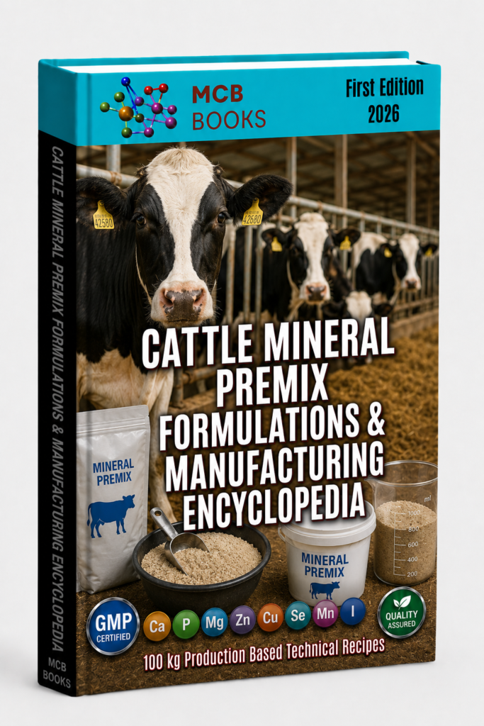 CATTLE MINERAL PREMIX FORMULATIONS & MANUFACTURING ENCYCLOPEDIA