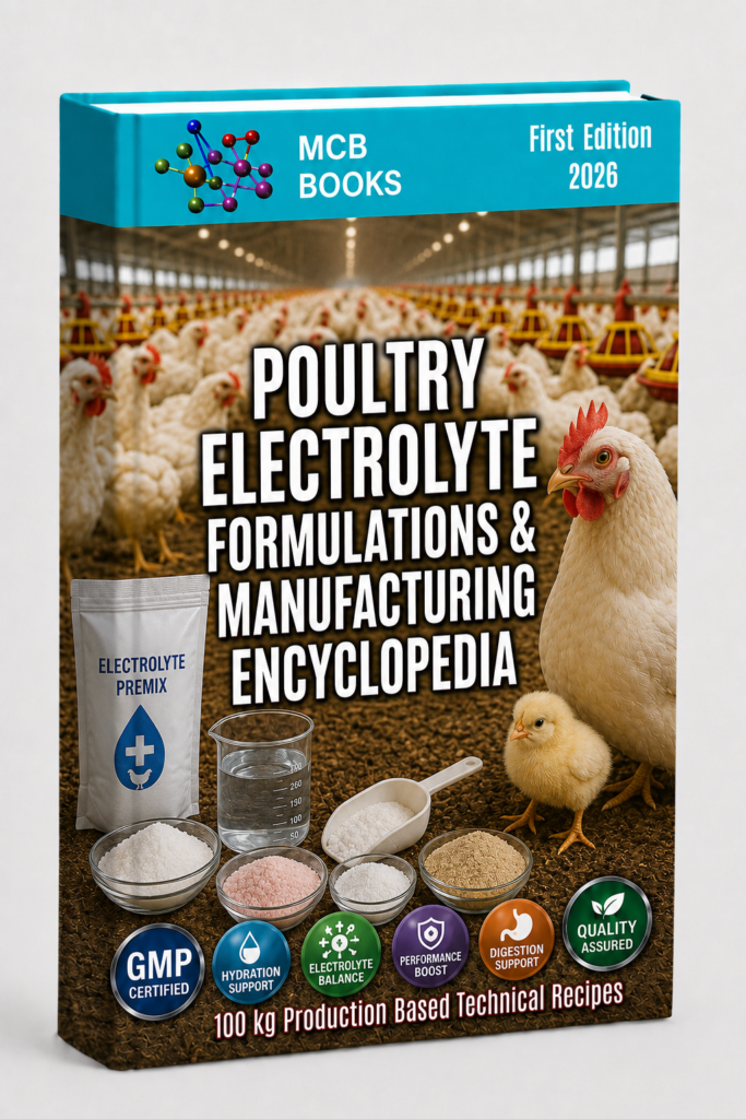 POULTRY ELECTROLYTE FORMULATIONS & MANUFACTURING ENCYCLOPEDIA
