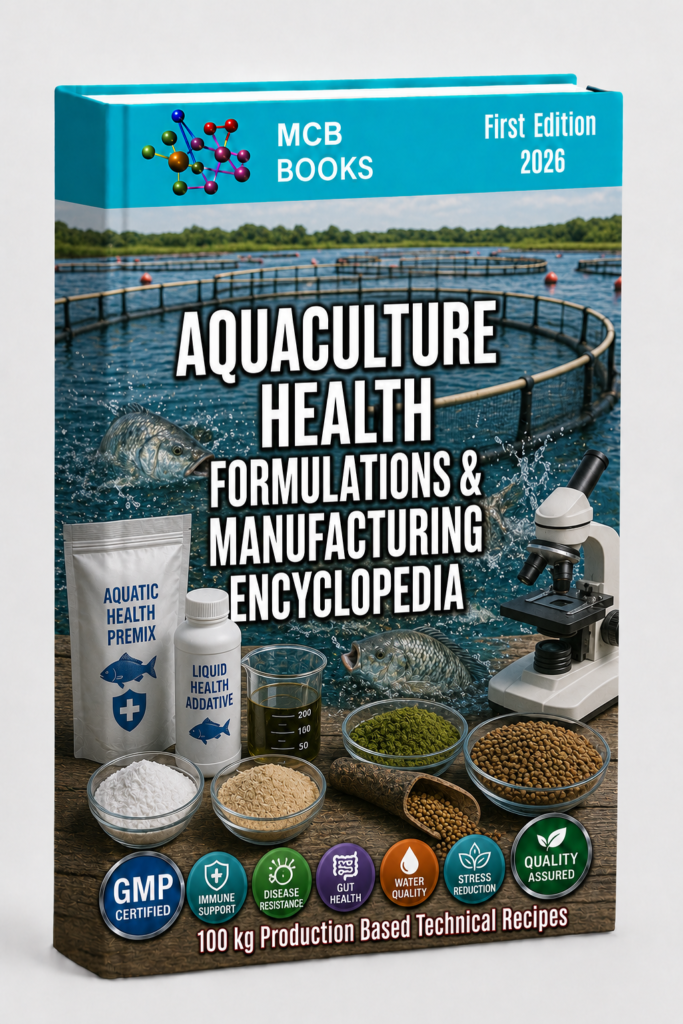 AQUACULTURE HEALTH FORMULATIONS & MANUFACTURING ENCYCLOPEDIA