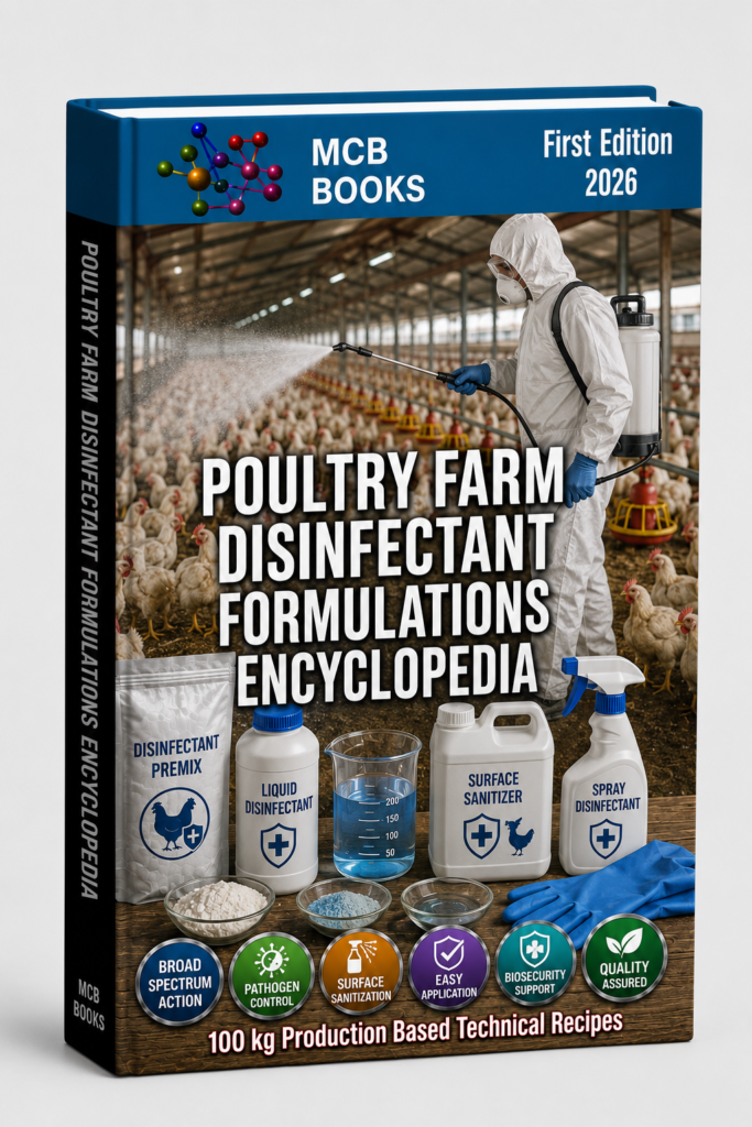 POULTRY FARM DISINFECTANT FORMULATIONS ENCYCLOPEDIA