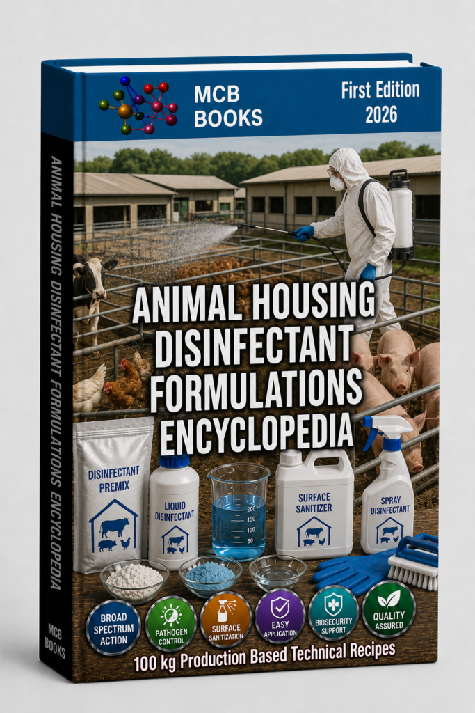 ANIMAL HOUSING DISINFECTANT FORMULATIONS ENCYCLOPEDIA