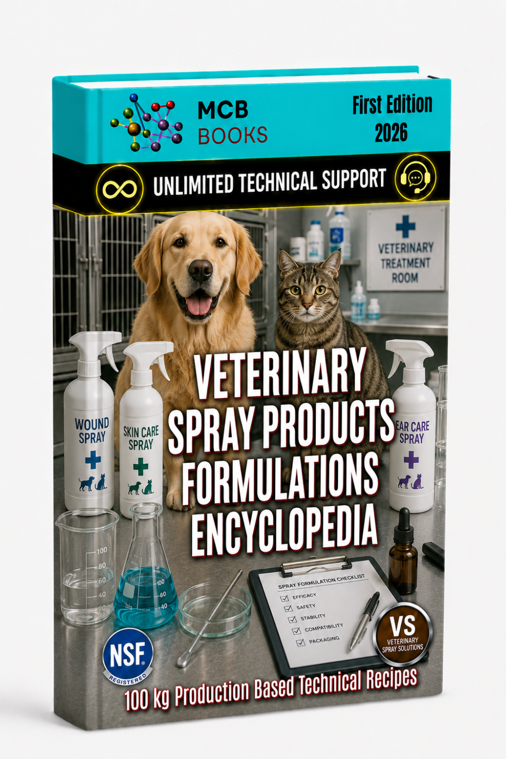 VETERINARY SPRAY PRODUCTS FORMULATIONS ENCYCLOPEDIA