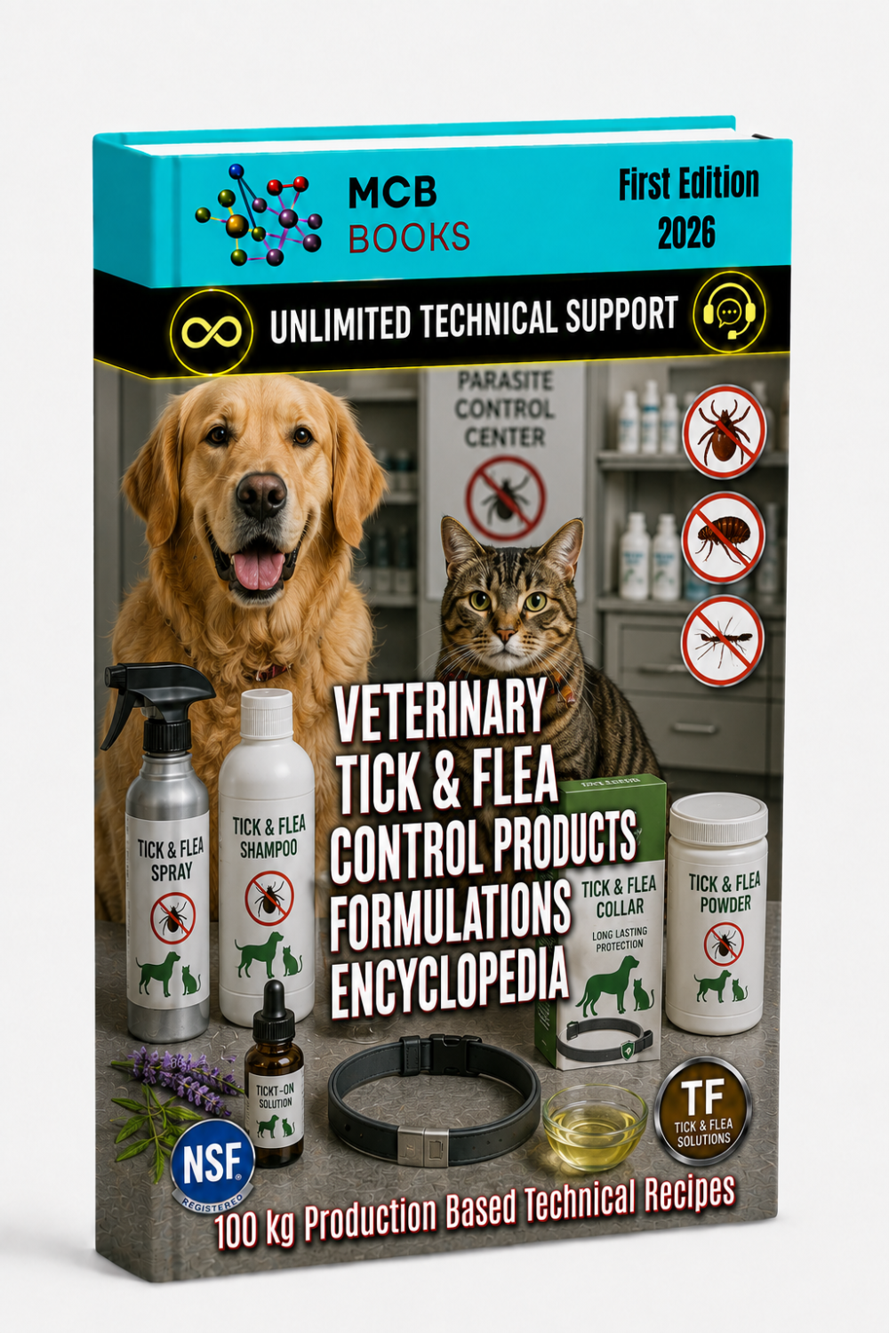 VETERINARY TICK & FLEA CONTROL PRODUCTS FORMULATIONS ENCYCLOPEDIA