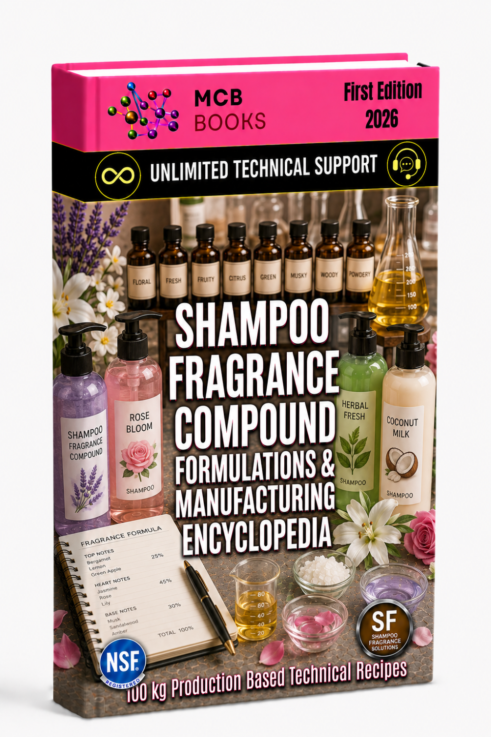 SHAMPOO FRAGRANCE COMPOUND FORMULATIONS & MANUFACTURING ENCYCLOPEDIA
