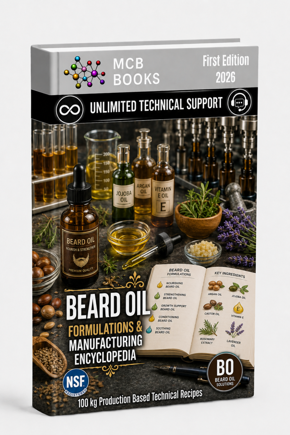BEARD OIL FORMULATIONS & MANUFACTURING ENCYCLOPEDIA