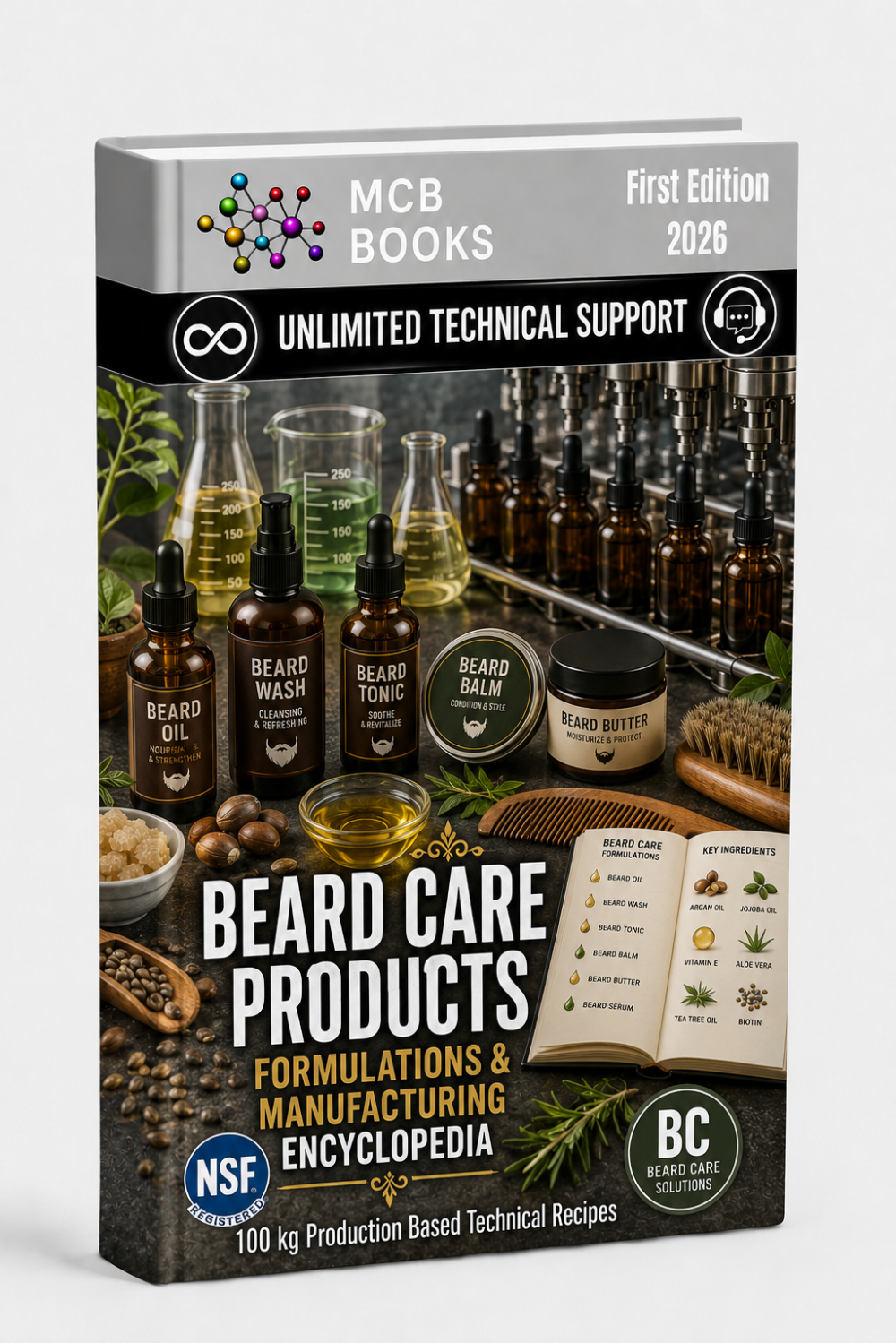 BEARD CARE PRODUCTS FORMULATIONS & MANUFACTURING ENCYCLOPEDIA