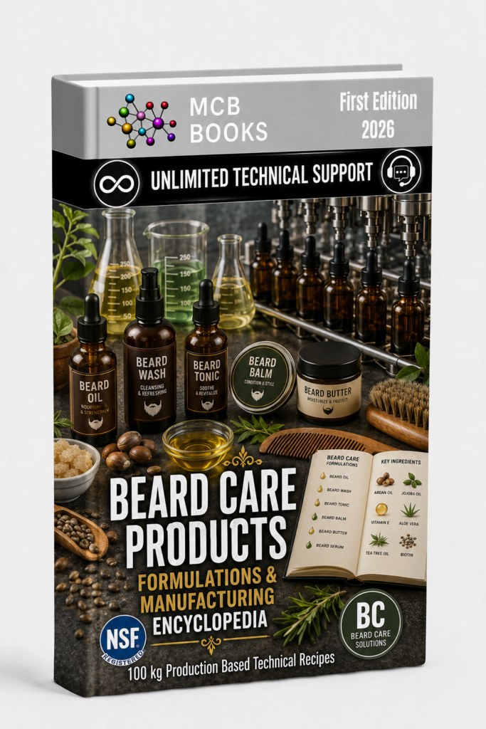 BEARD CARE PRODUCTS FORMULATIONS & MANUFACTURING ENCYCLOPEDIA