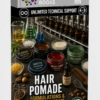 HAIR POMADE FORMULATIONS & MANUFACTURING ENCYCLOPEDIA