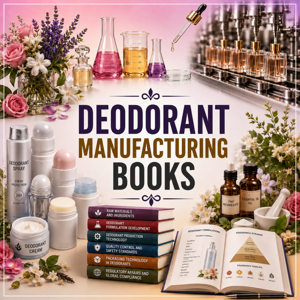 DEODORANT MANUFACTURING BOOKS