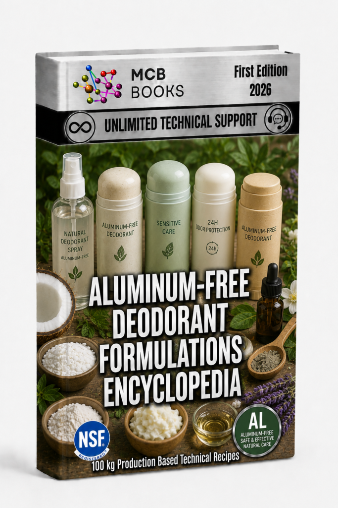 ALUMINUM-FREE DEODORANT FORMULATIONS ENCYCLOPEDIA