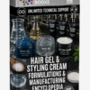HAIR GEL & STYLING CREAM FORMULATIONS & MANUFACTURING ENCYCLOPEDIA