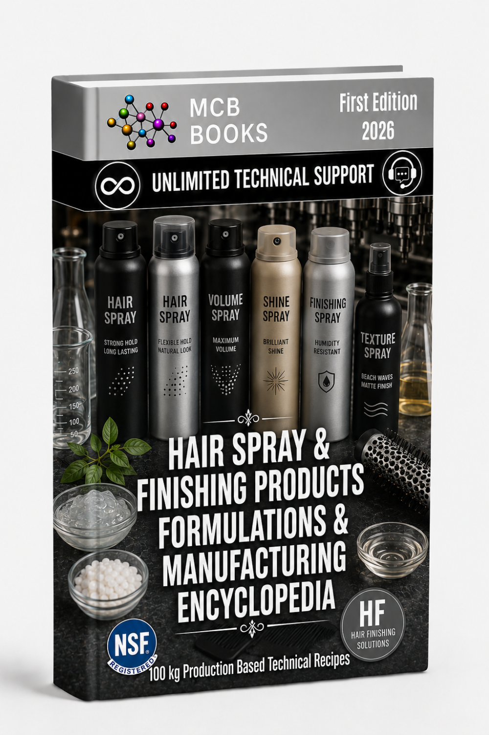 HAIR SPRAY & FINISHING PRODUCTS FORMULATIONS & MANUFACTURING ENCYCLOPEDIA