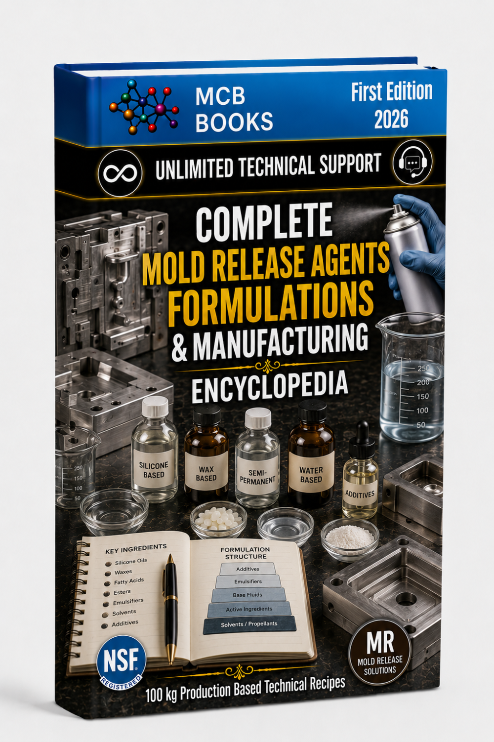 COMPLETE MOLD RELEASE AGENTS FORMULATIONS & MANUFACTURING ENCYCLOPEDIA