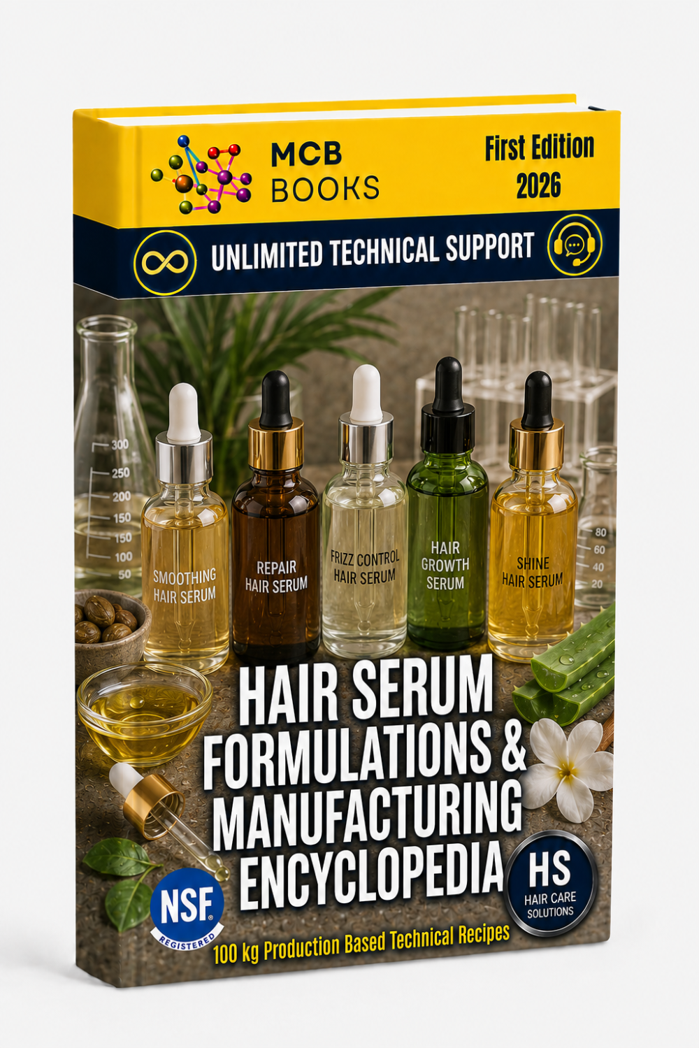 HAIR SERUM FORMULATIONS & MANUFACTURING ENCYCLOPEDIA