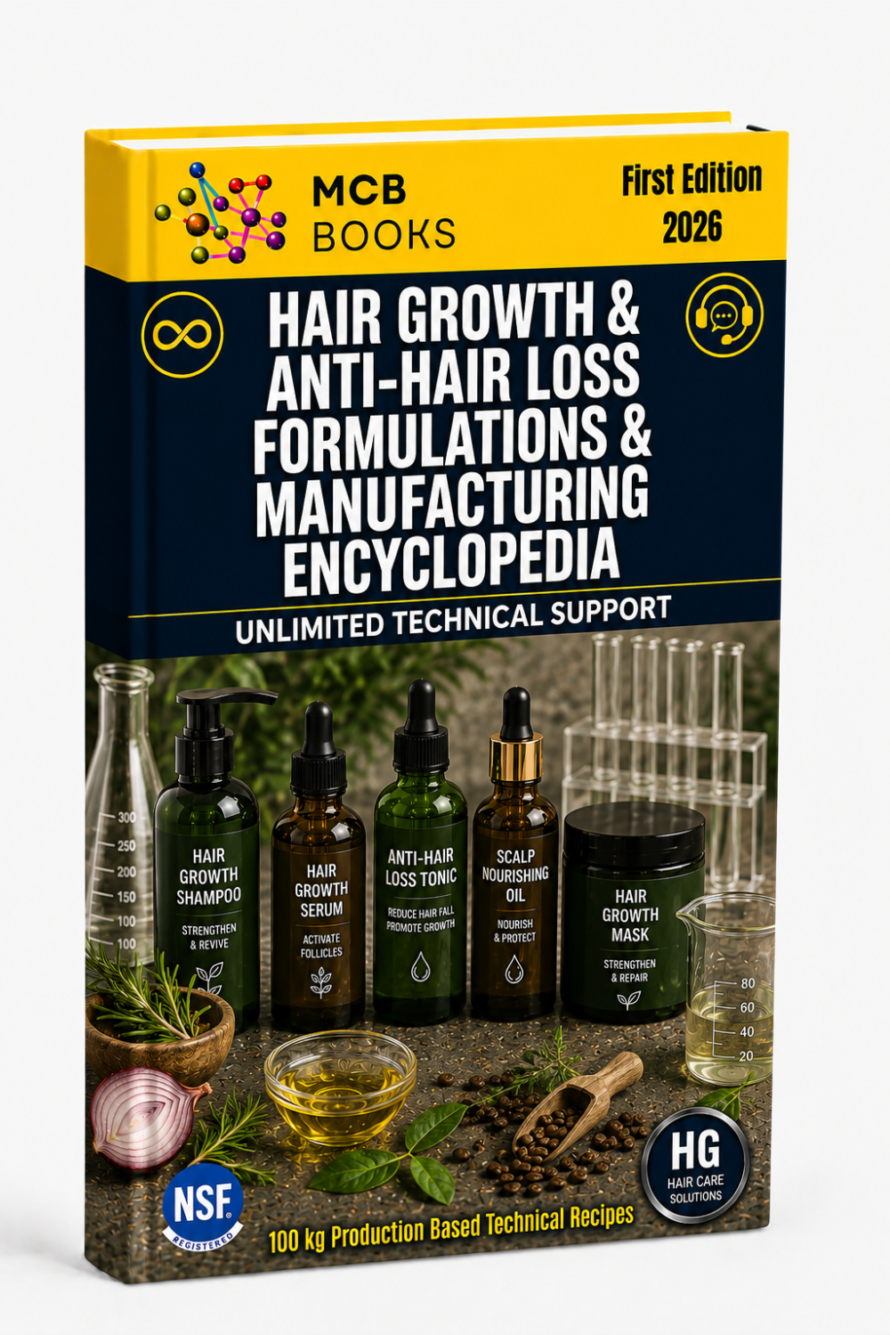 HAIR GROWTH & ANTI-HAIR LOSS FORMULATIONS & MANUFACTURING ENCYCLOPEDIA