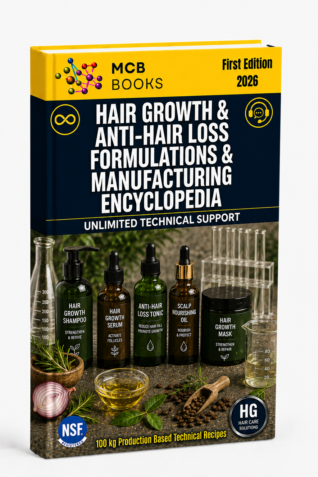 HAIR GROWTH & ANTI-HAIR LOSS FORMULATIONS & MANUFACTURING ENCYCLOPEDIA