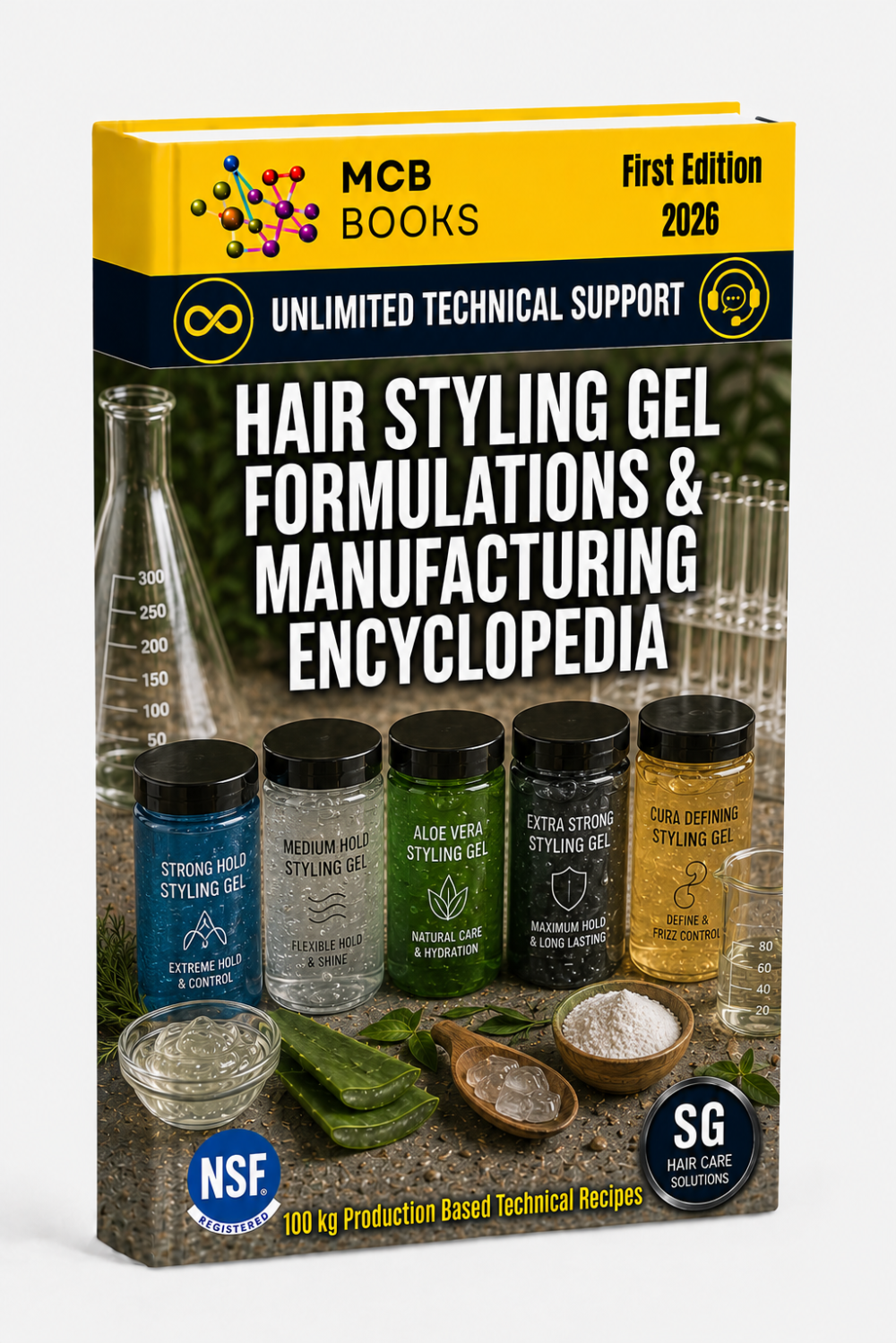 HAIR STYLING GEL FORMULATIONS & MANUFACTURING ENCYCLOPEDIA