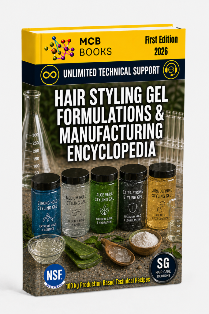 HAIR STYLING GEL FORMULATIONS & MANUFACTURING ENCYCLOPEDIA