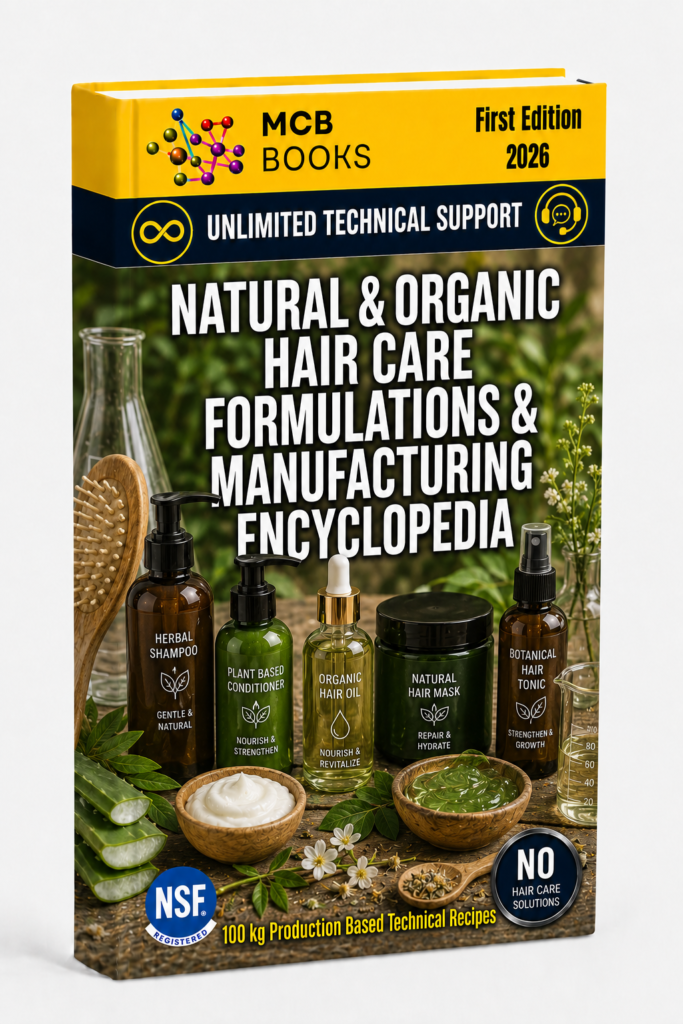 NATURAL & ORGANIC HAIR CARE FORMULATIONS & MANUFACTURING ENCYCLOPEDIA