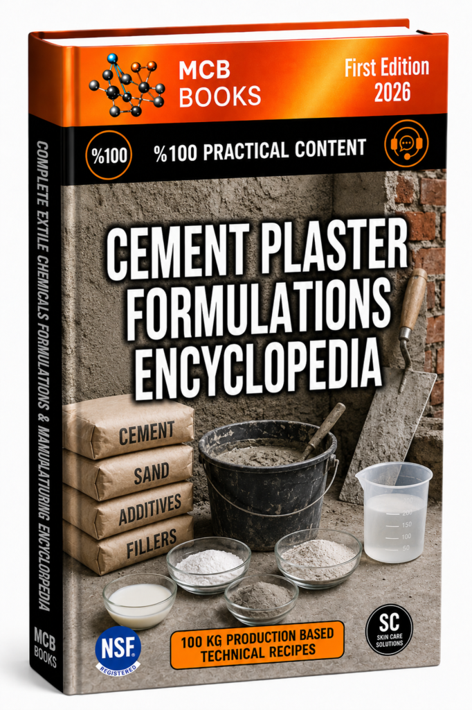 CEMENT PLASTER FORMULATIONS ENCYCLOPEDIA