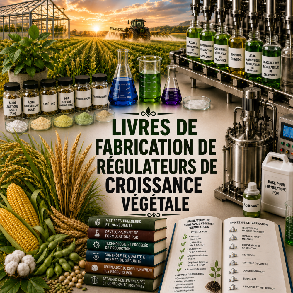 LIVRES DE FABRICATION DES RÉGULATEURS DE CROISSANCE DES PLANTES ( FB )